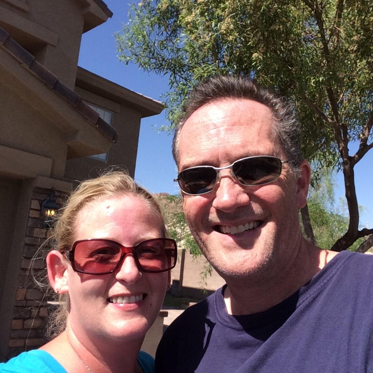 The day we bought our house!!