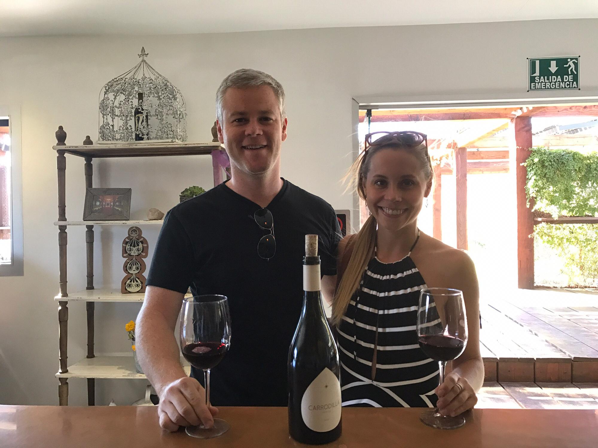 Wine tasting in 2016 in the Valle de Guadalupe!