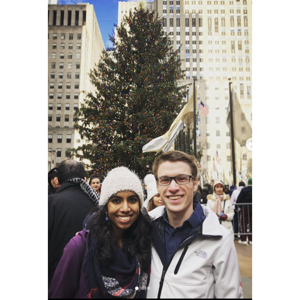 Visiting NYC together for the first time! Christmas 2019!