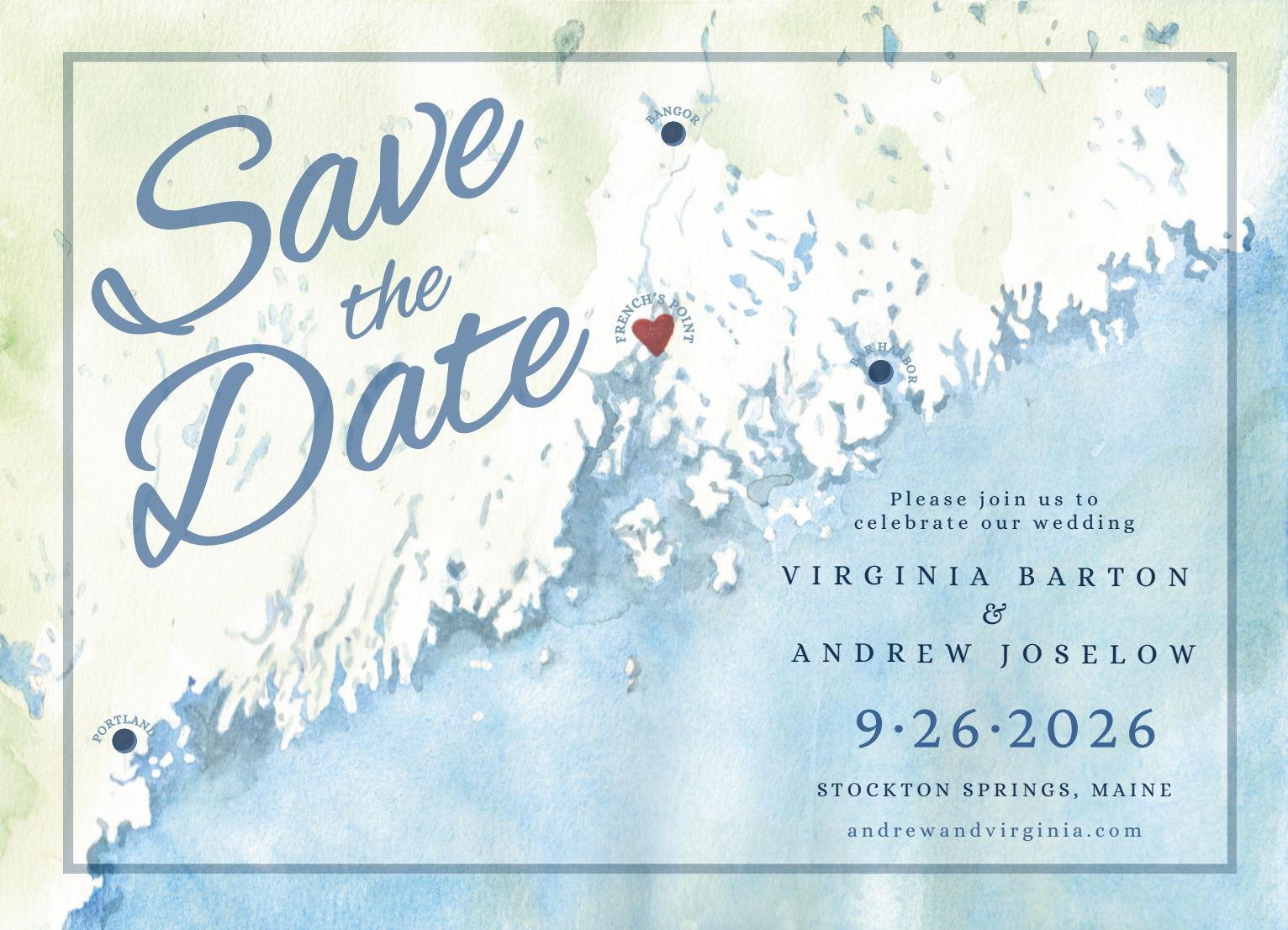 The Wedding Website of Virginia Barton and Andrew Joselow