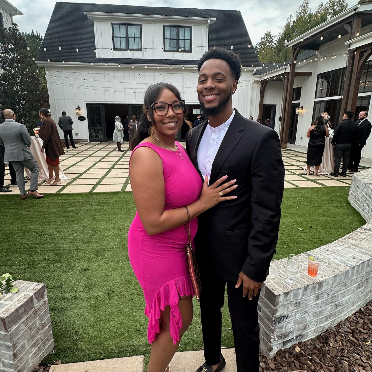 Julissa and Kevin’s wedding… we clean up good 🩷❤️