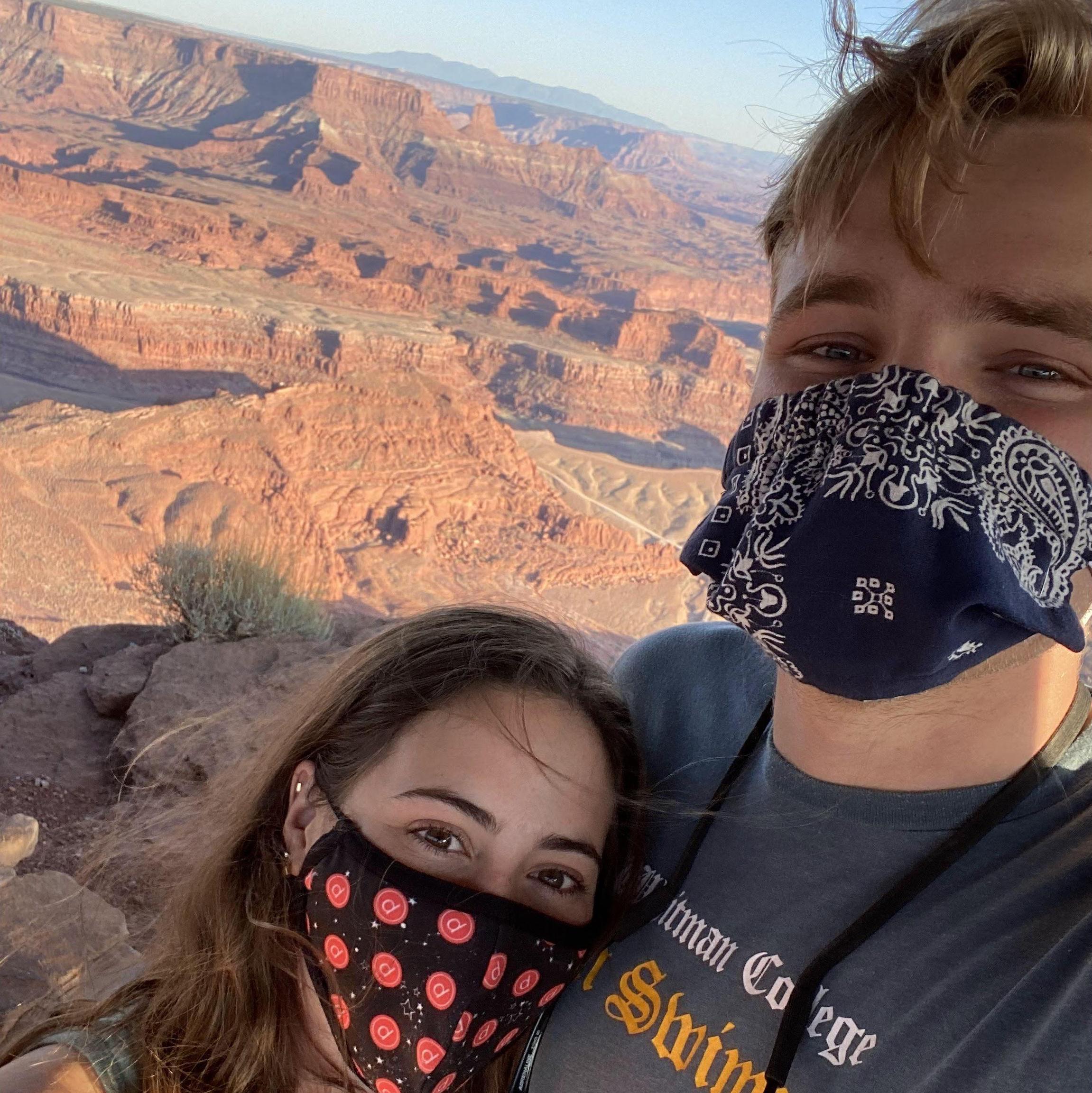 Our First Vacation together- we spent fourth of July 2020 in Moab hiking around Arches National Park.