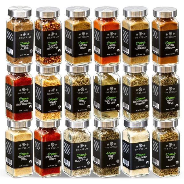 The Spice Lab Organic Starter Spice Set No. 3 (18) - 2232