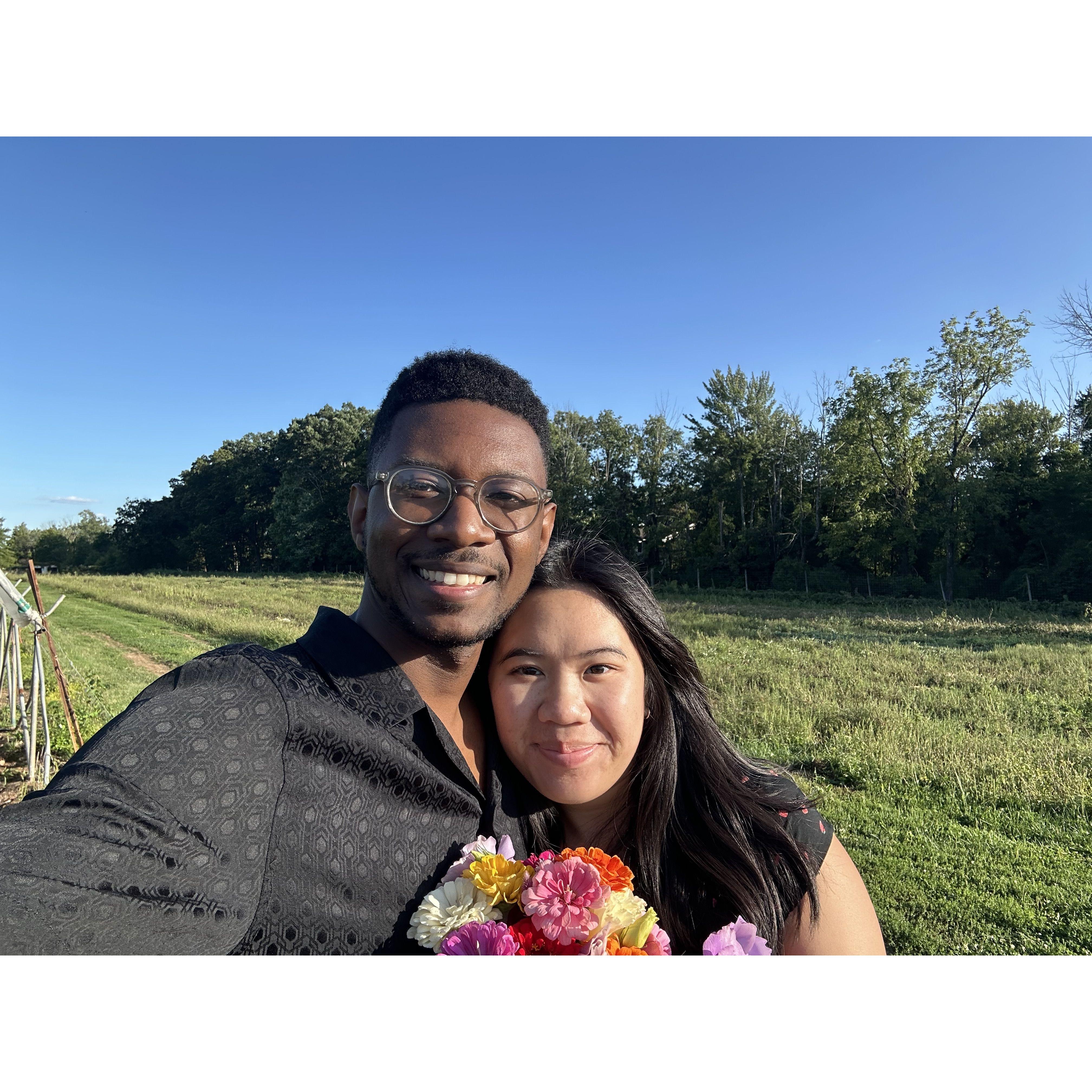 Manny came to NYC and celebrated Adyson’s 24th birthday