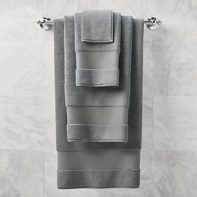 Frontgate Resort Collection; Washcloth set of 2 (carbon)