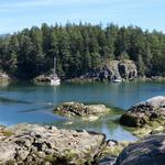 Smuggler Cove Marine Provincial Park Trail Head
