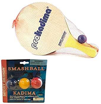 Pro Kadima Paddle Set Plus Replacement Smash Balls Bundle