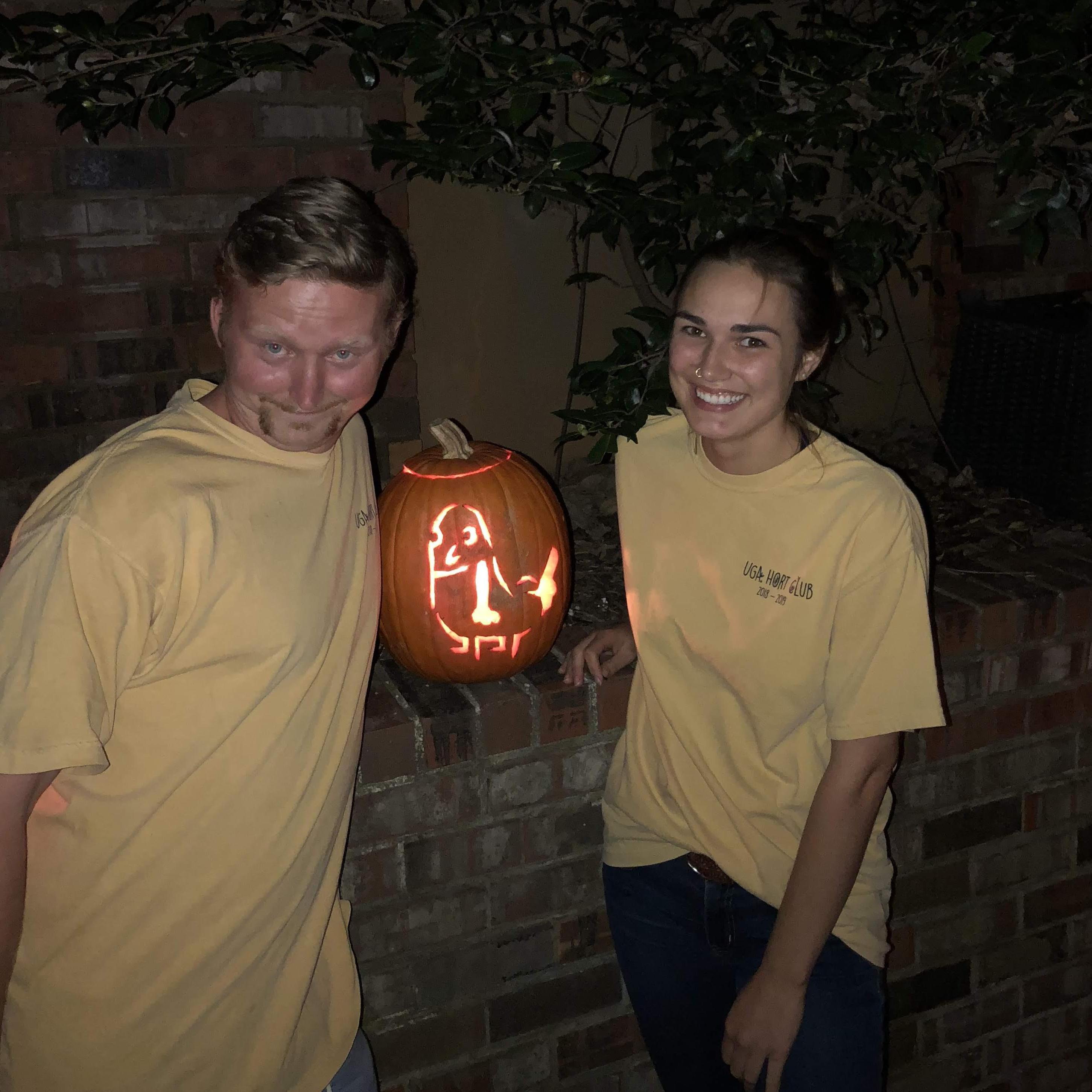 Carving pumpkins - Fall 2018!