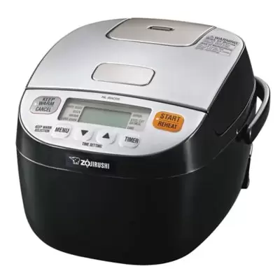 Zojirushi Micom 3-Cup Rice Cooker & Warmer in Silver/Black