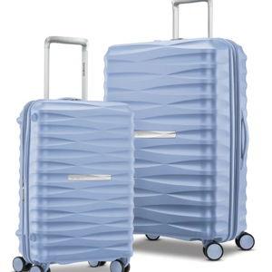 Voltage DLX 2 Piece Set (CO/MD) | Luggage Set | Samsonite - Blue