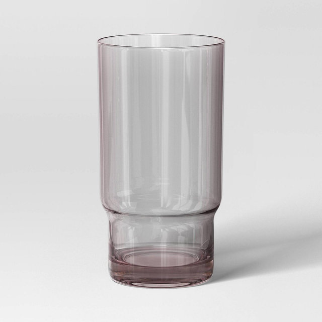 16.5oz Tall Glass Tumbler Pink - Threshold™