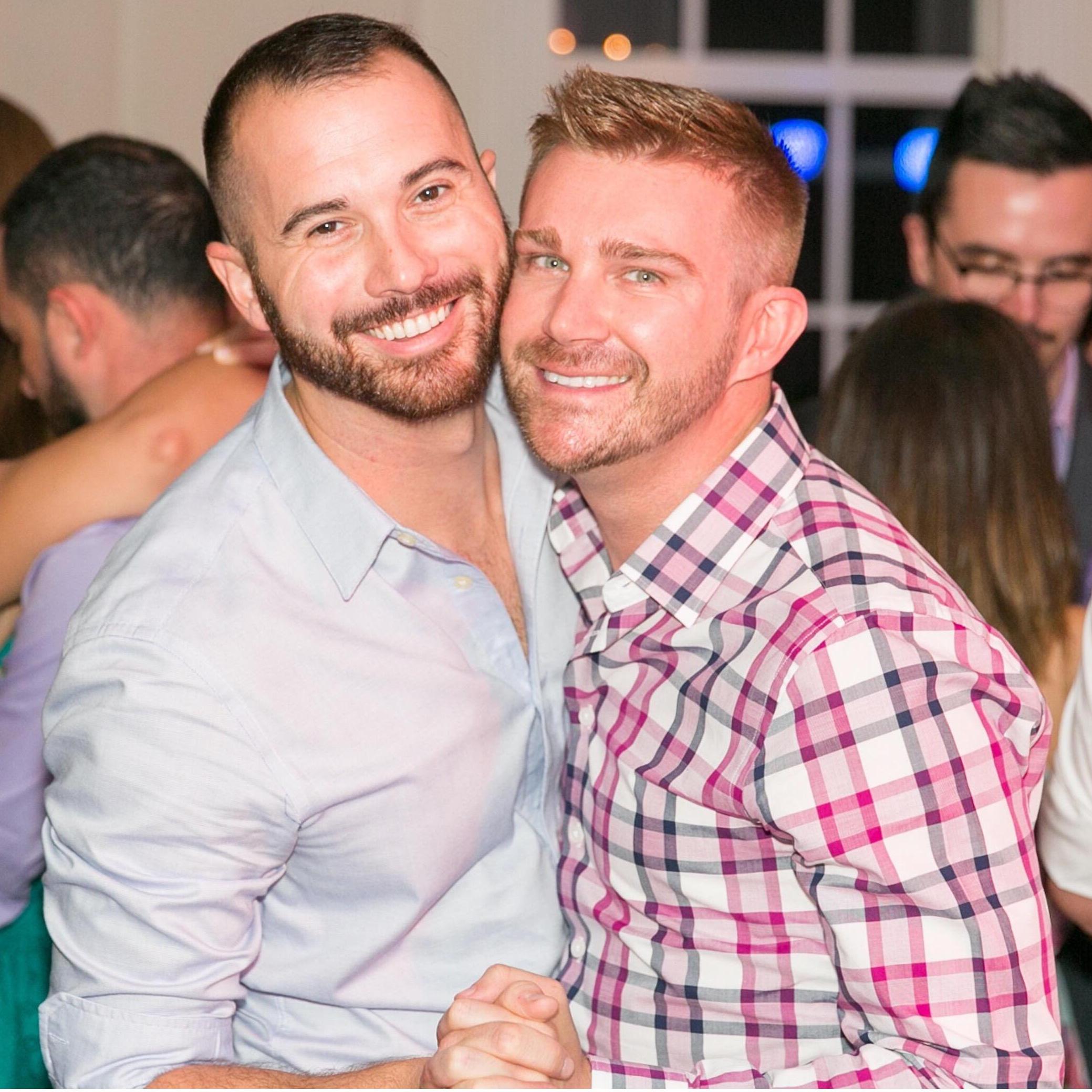 Our first wedding together