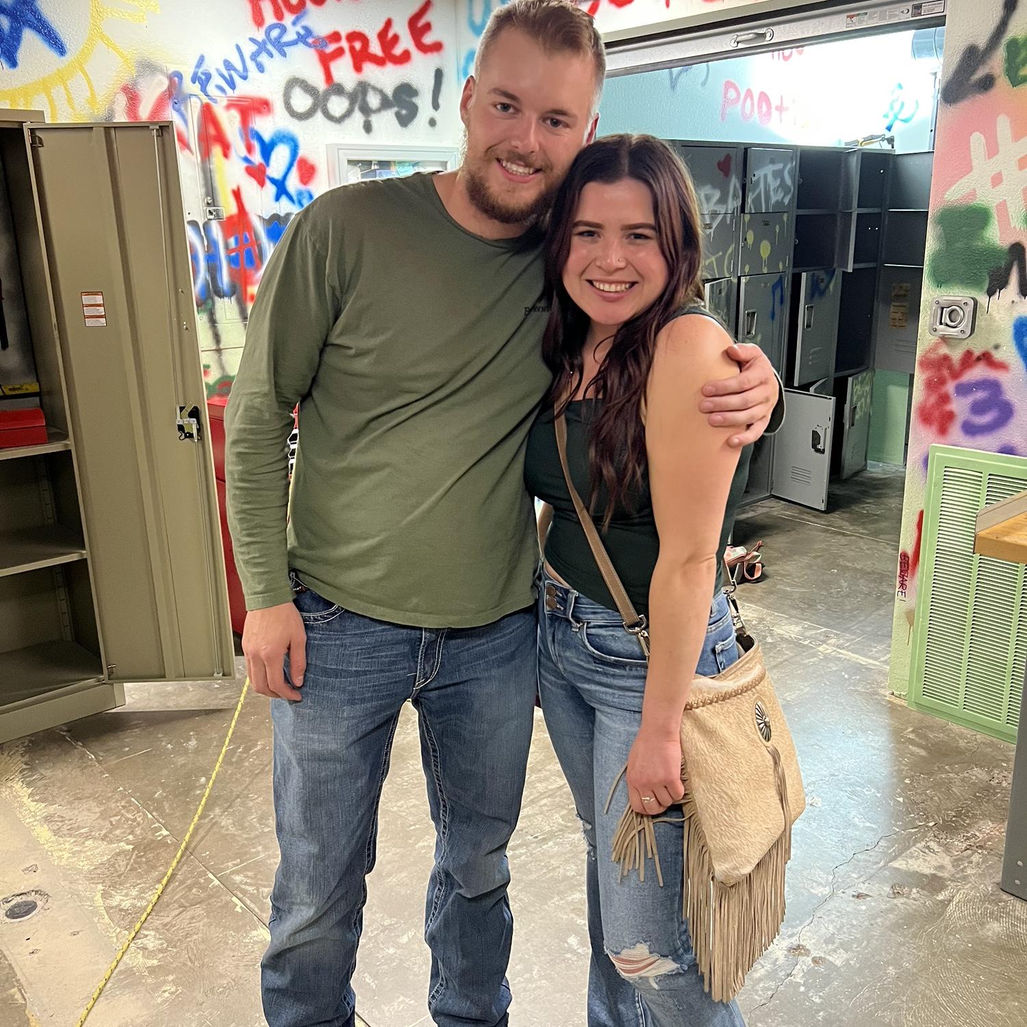 This was our first picture together on our first date