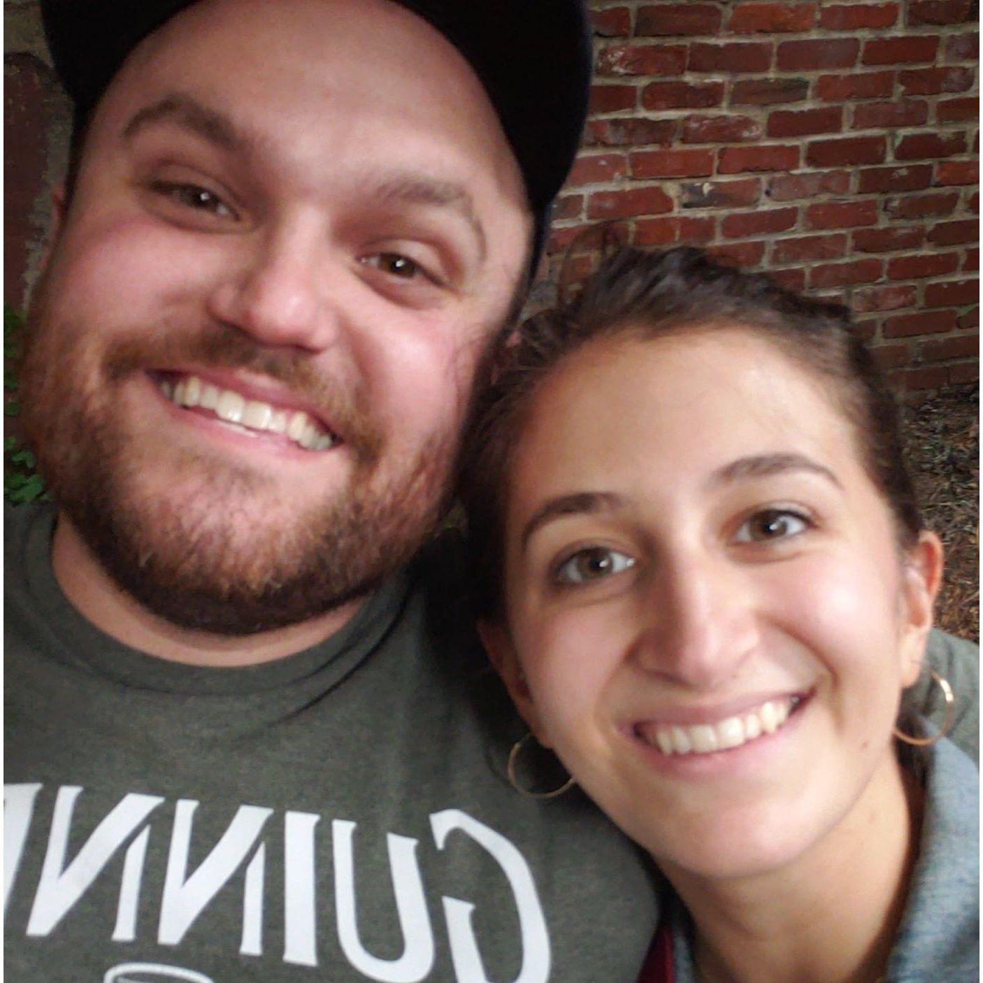 Our first photo together!