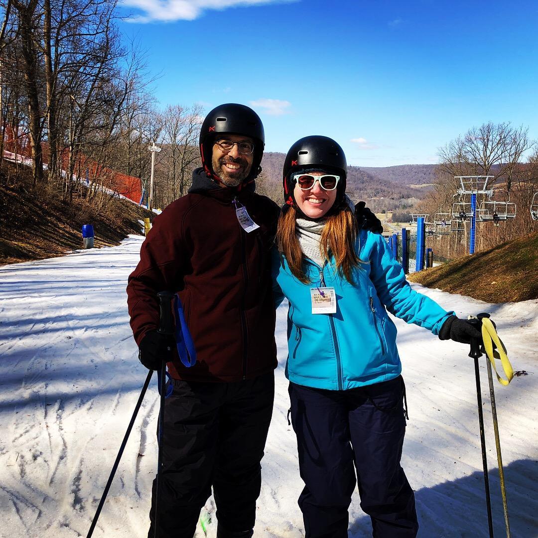 Skiing
