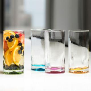 Impressions Colors Cooler Glass, Set of 4