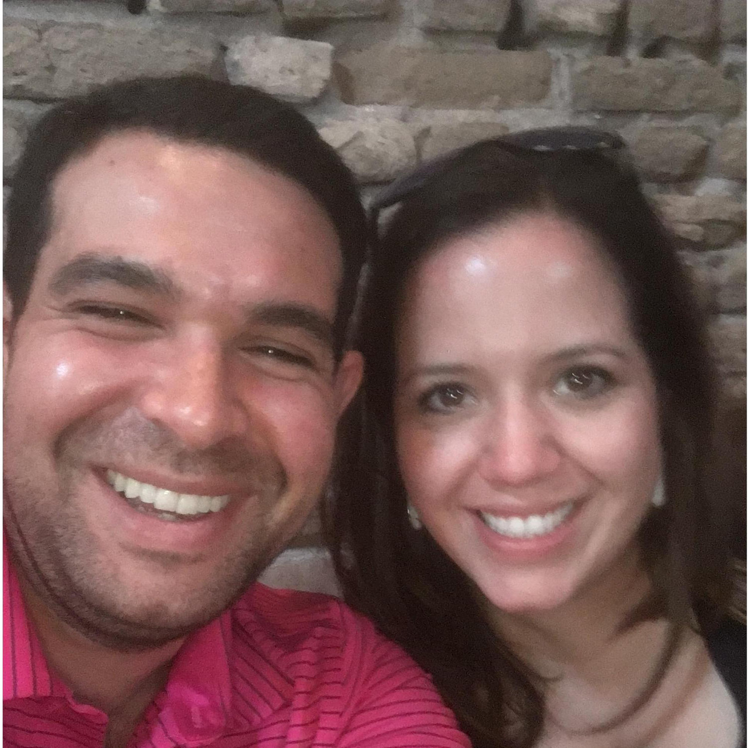 Having lunch at the Gristmill in New Braunfels, TX.