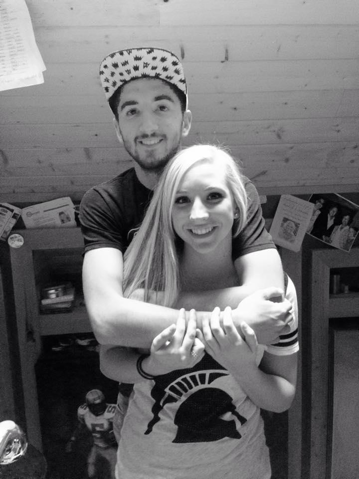 Taylor's 19th birthday. 
Home visiting from college October 2014