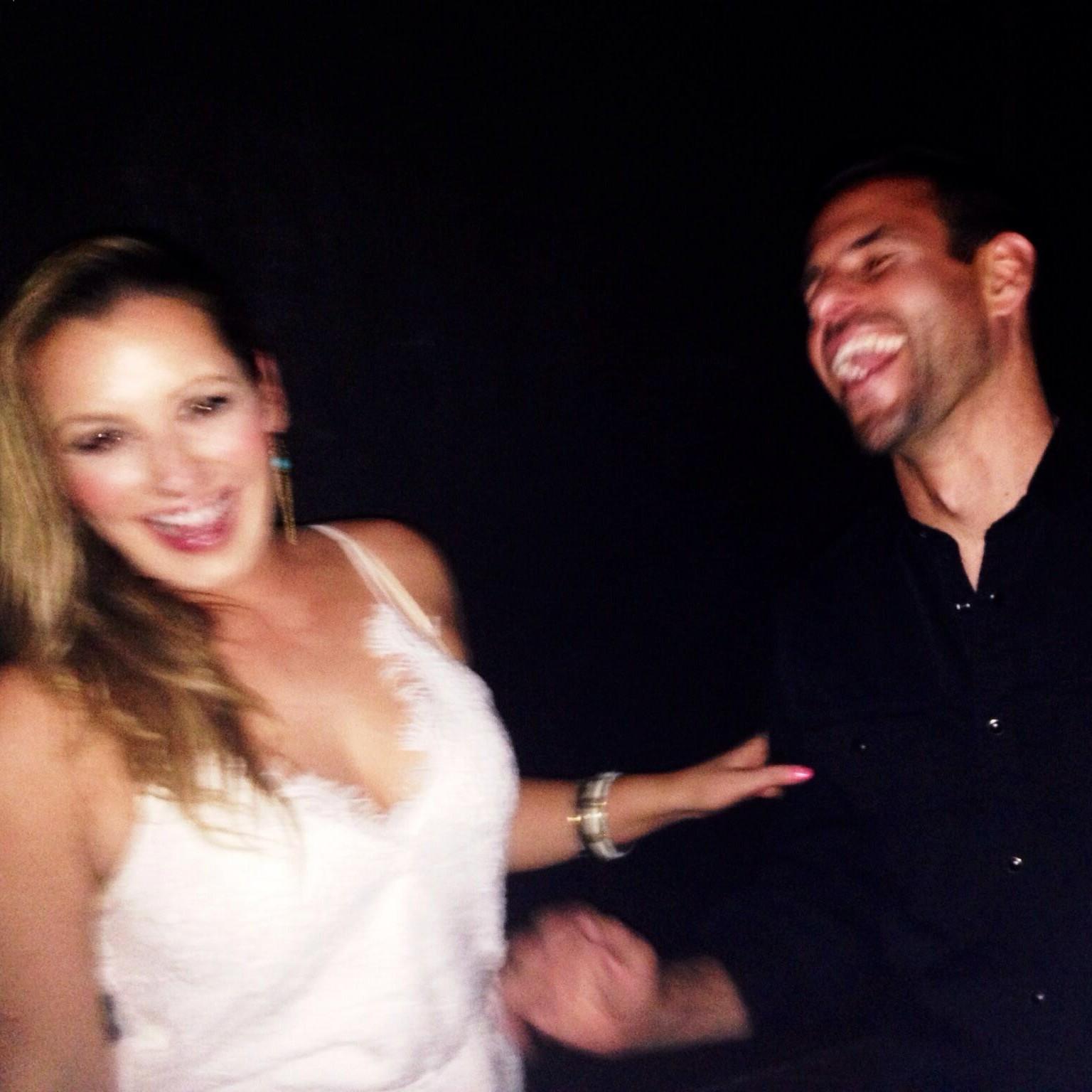 Gina's first birthday together in Hollywood having no fun at all 😉