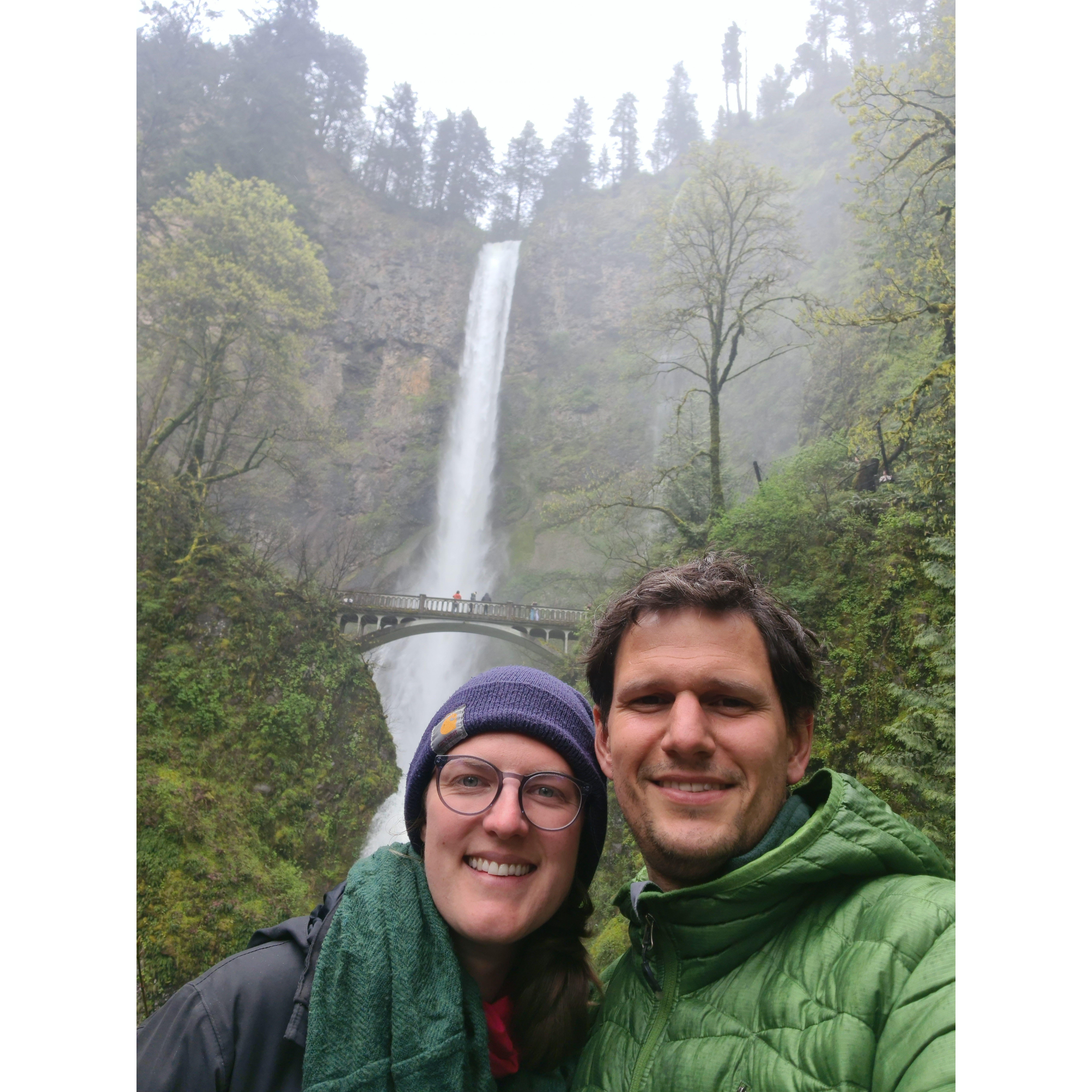 No first visit to Portland is complete without a trip to Multnomah Falls!