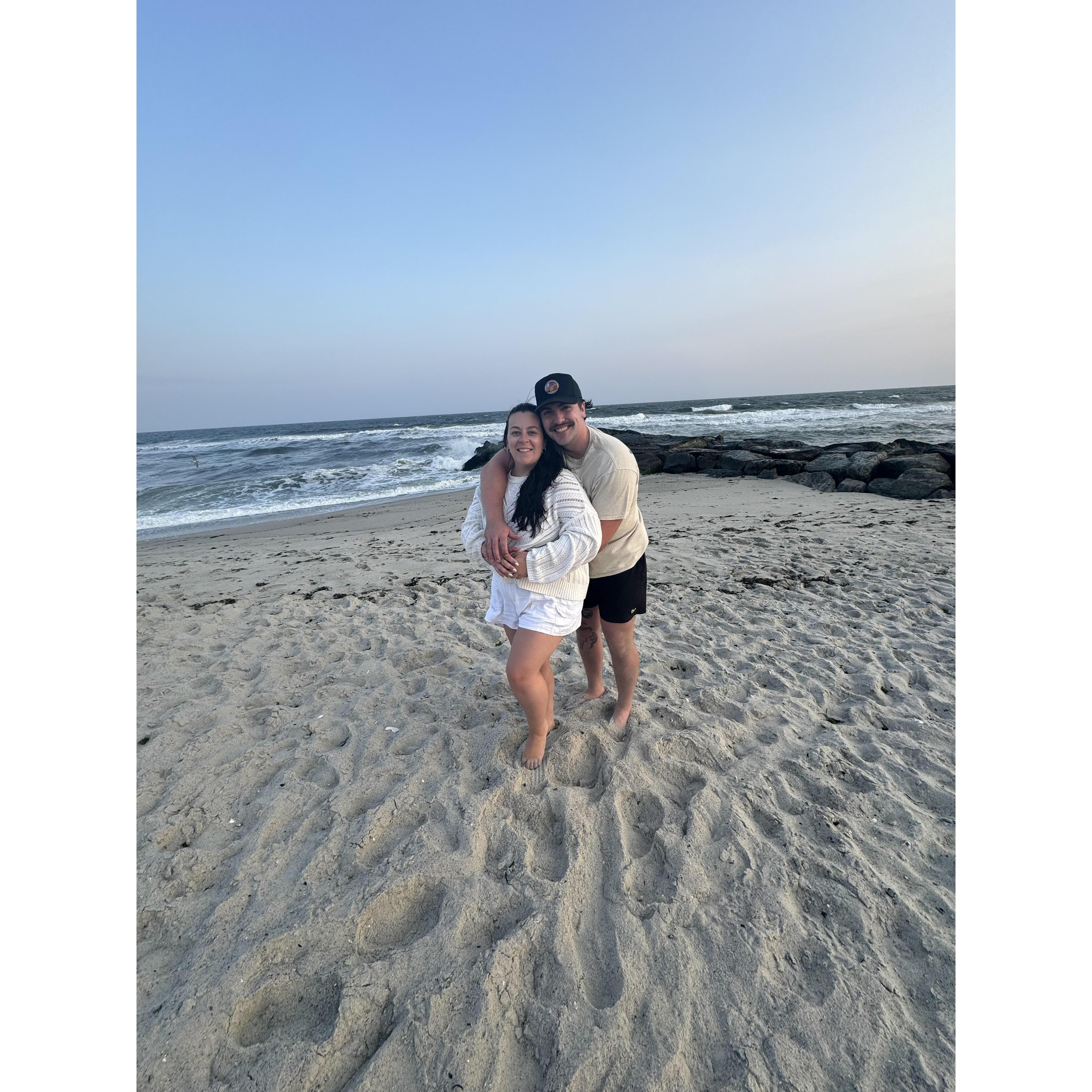 Beach trip right before matt was planning on proposing!