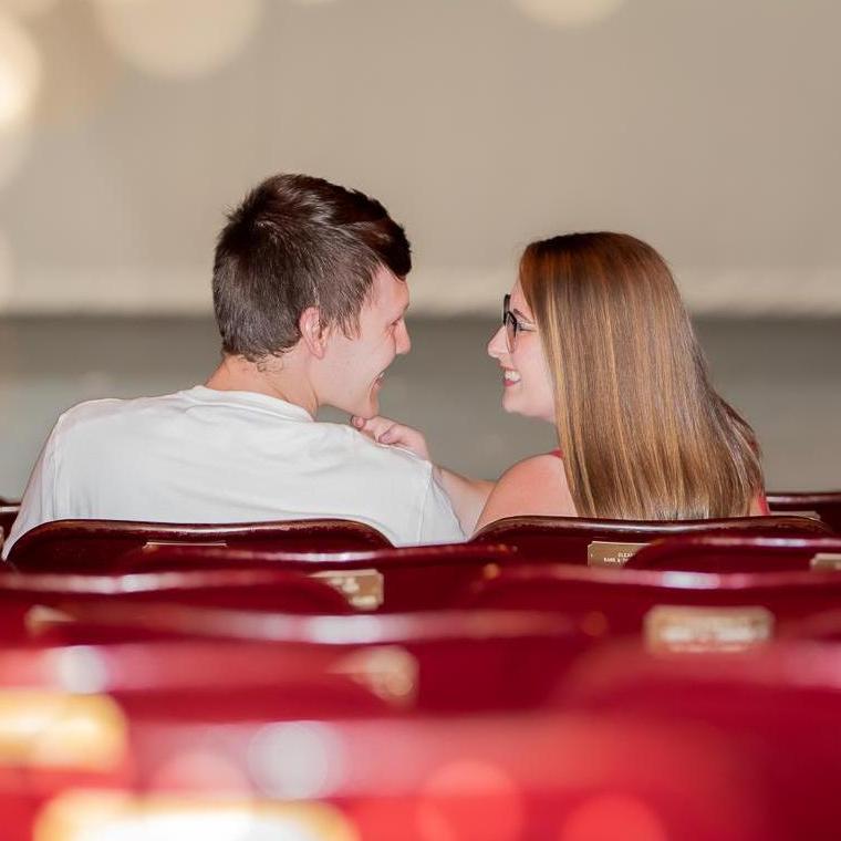 Engagement pictures taken where the memorable proposal occurred!