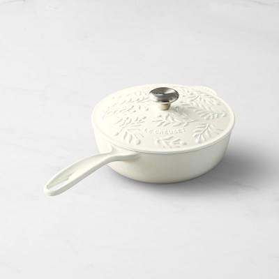 Le Creuset Olive Branch Collection Enameled Cast Iron Saucier