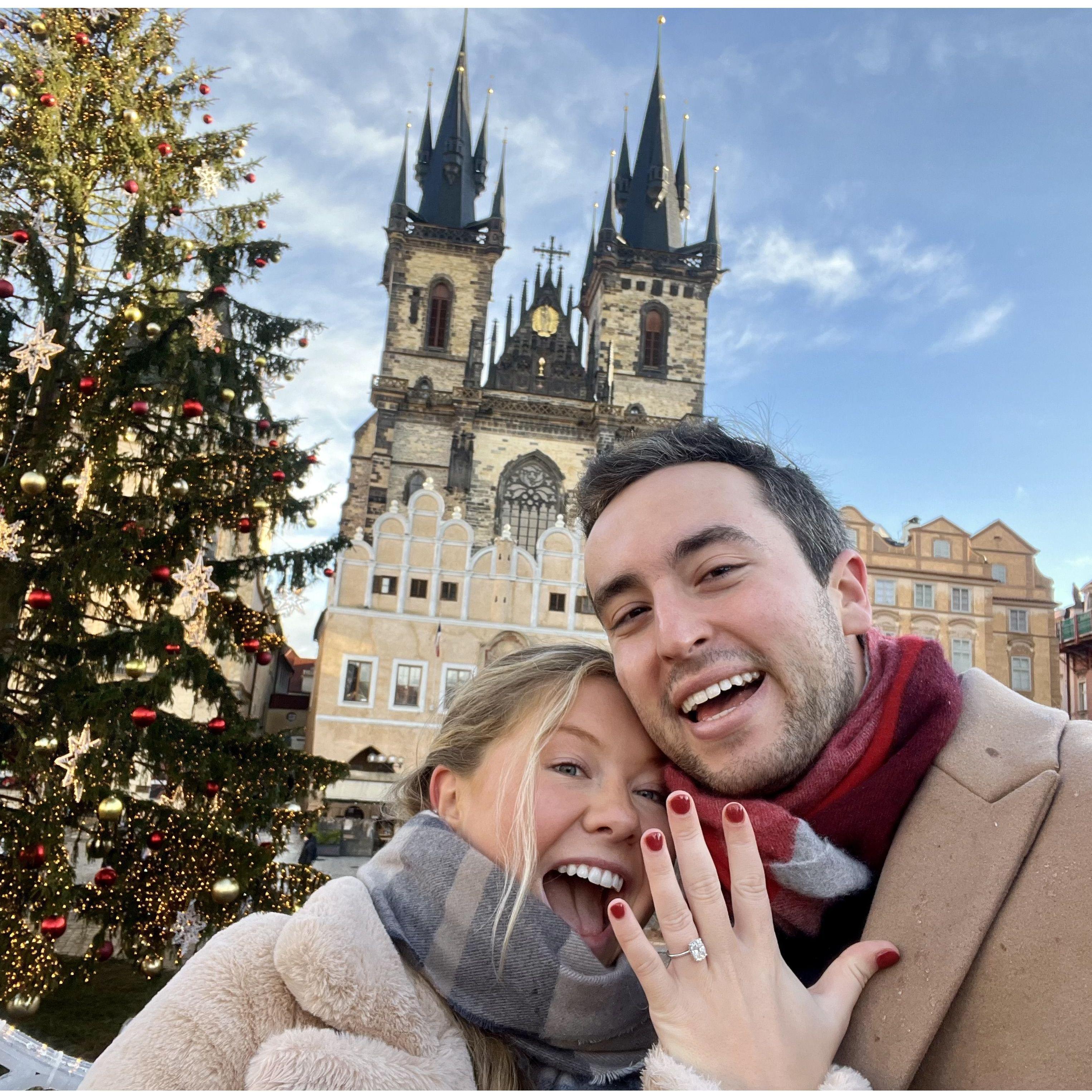 Engaged in Prague!-
December 2023