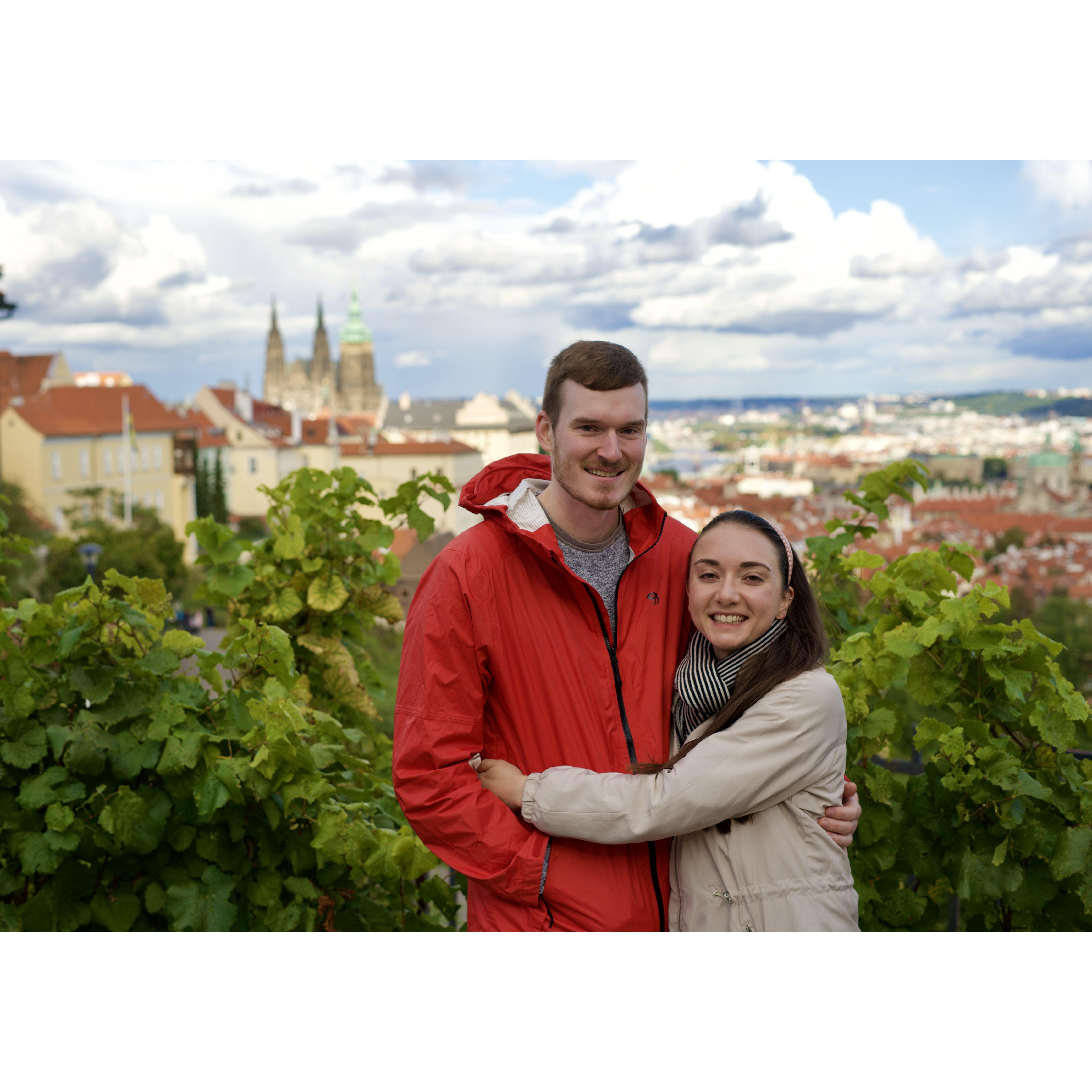 Dan's first trip to Prague <3