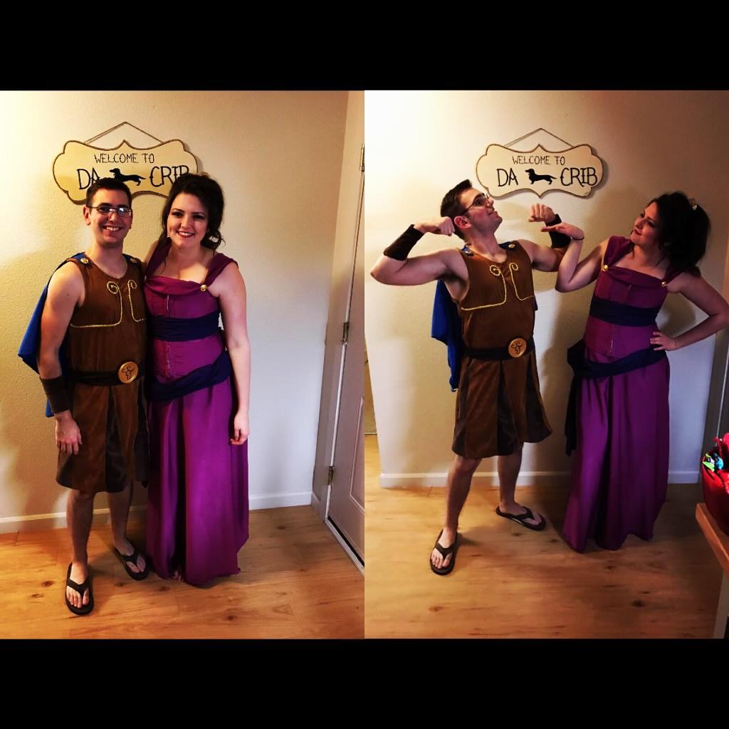 HURRcules and Meg Halloween Costumes