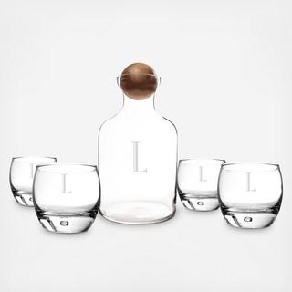 5-Piece Personalized Decanter Set