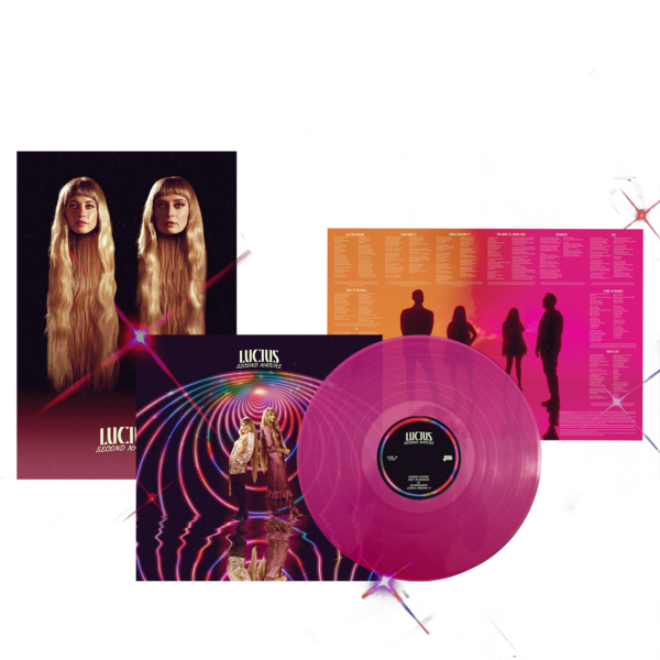 Lucius Second Nature Transparent Pink Vinyl LP
