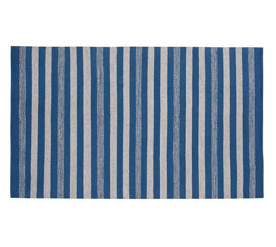 Noah Synthetic Indoor/Outdoor Rug - Blue Multi