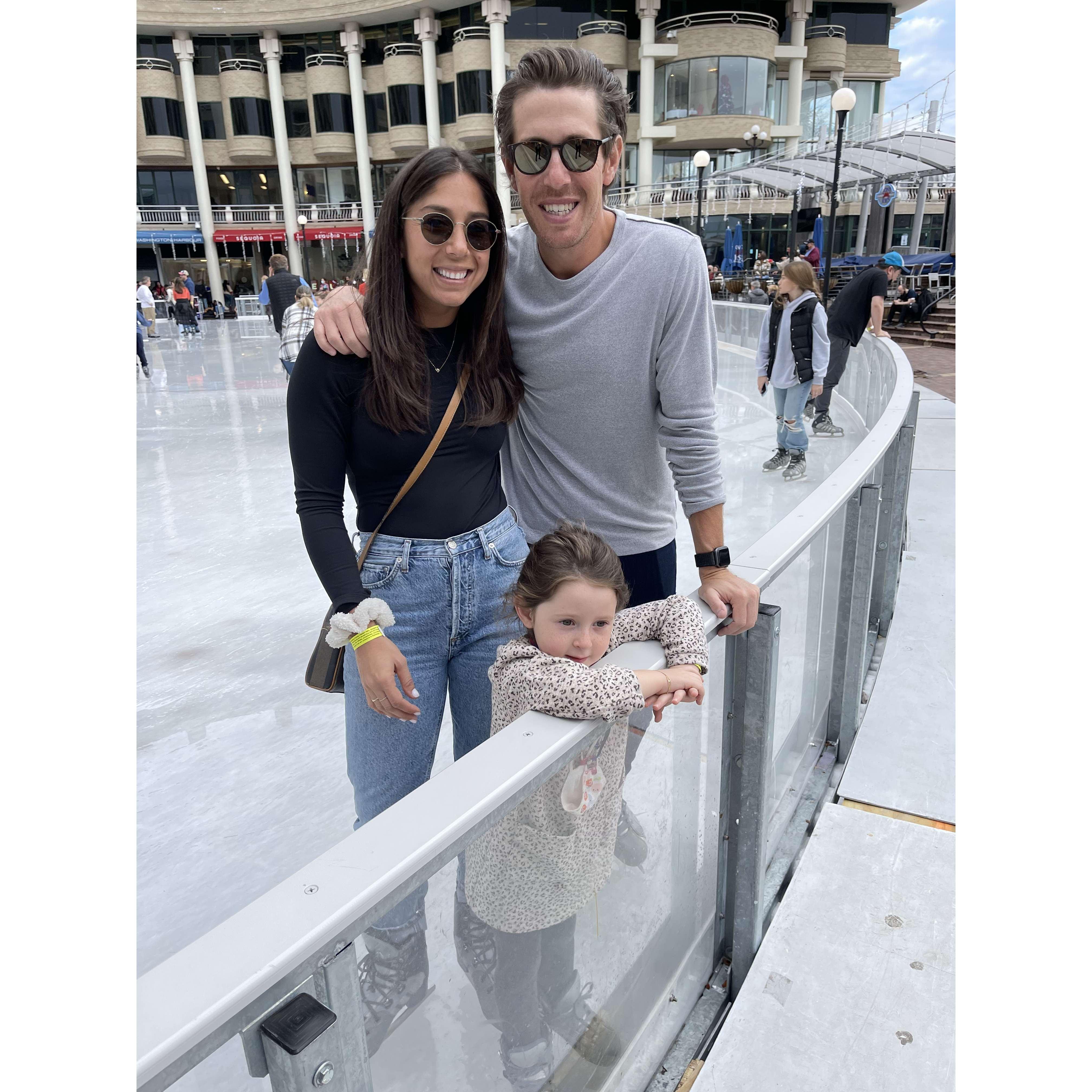 Iceskating in Georgetown, DC!