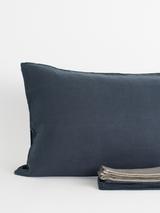 Vintage Linen Sham Single (Queen in Off White)