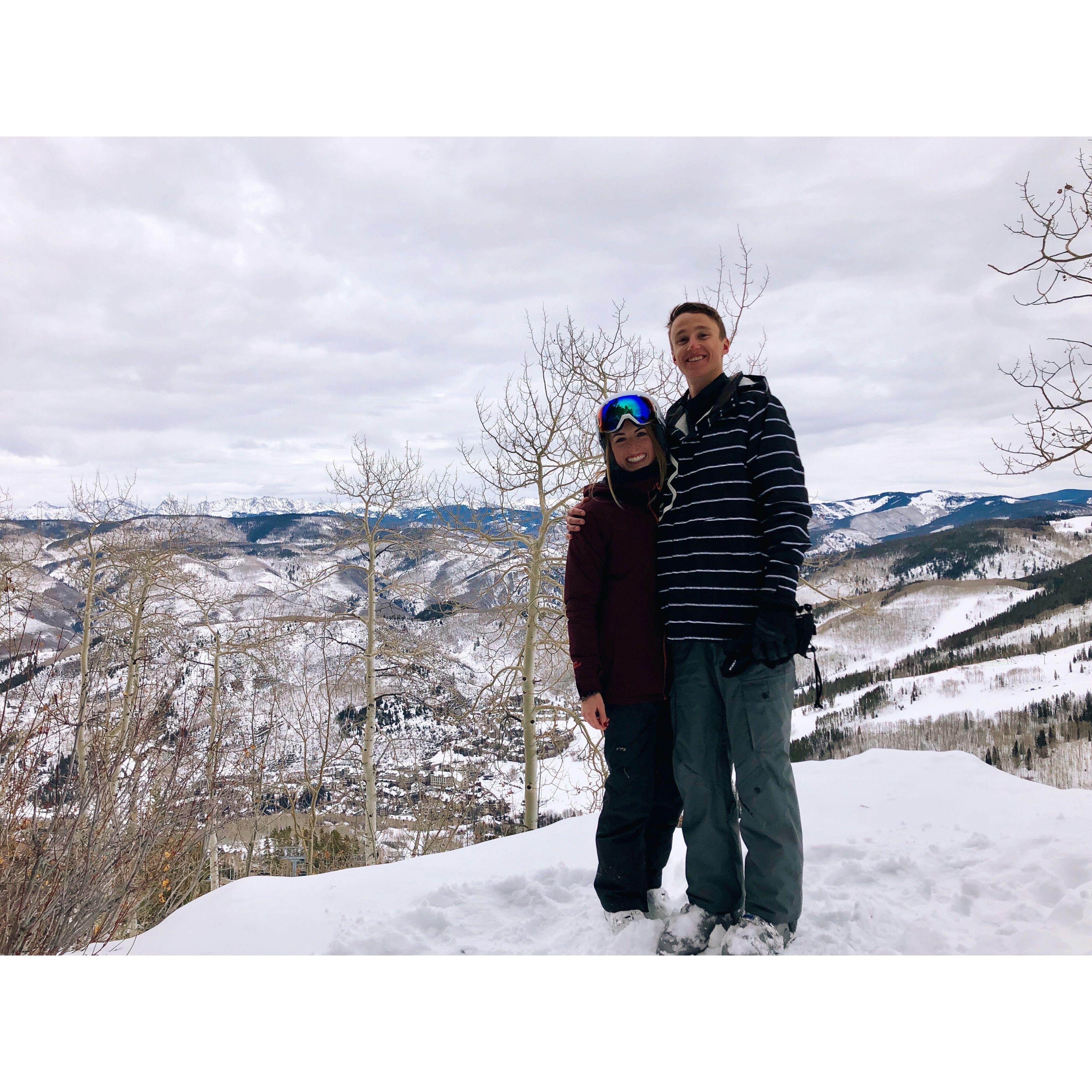 Skiing in Beaver Creek, CO