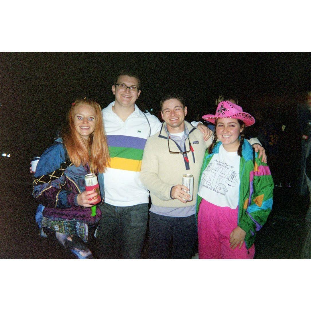 Lagniappe: Teddy (Maid of Honor), Joseph, Tanner (Best Man), and Annie—two years before Joe and Annie even knew each other’s names!