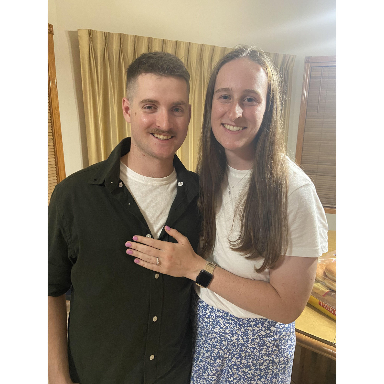 Night of our engagement!