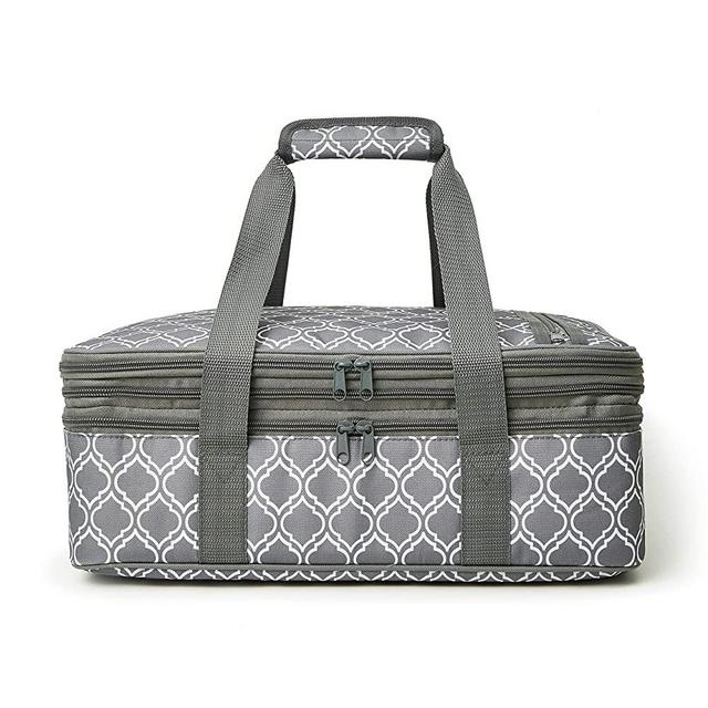 Casserole Carrier Insulated Bag - Food Casserole Dish Carrier Insulated Picnic Bag