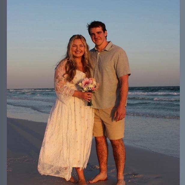 Sunset on our elopement day❤️