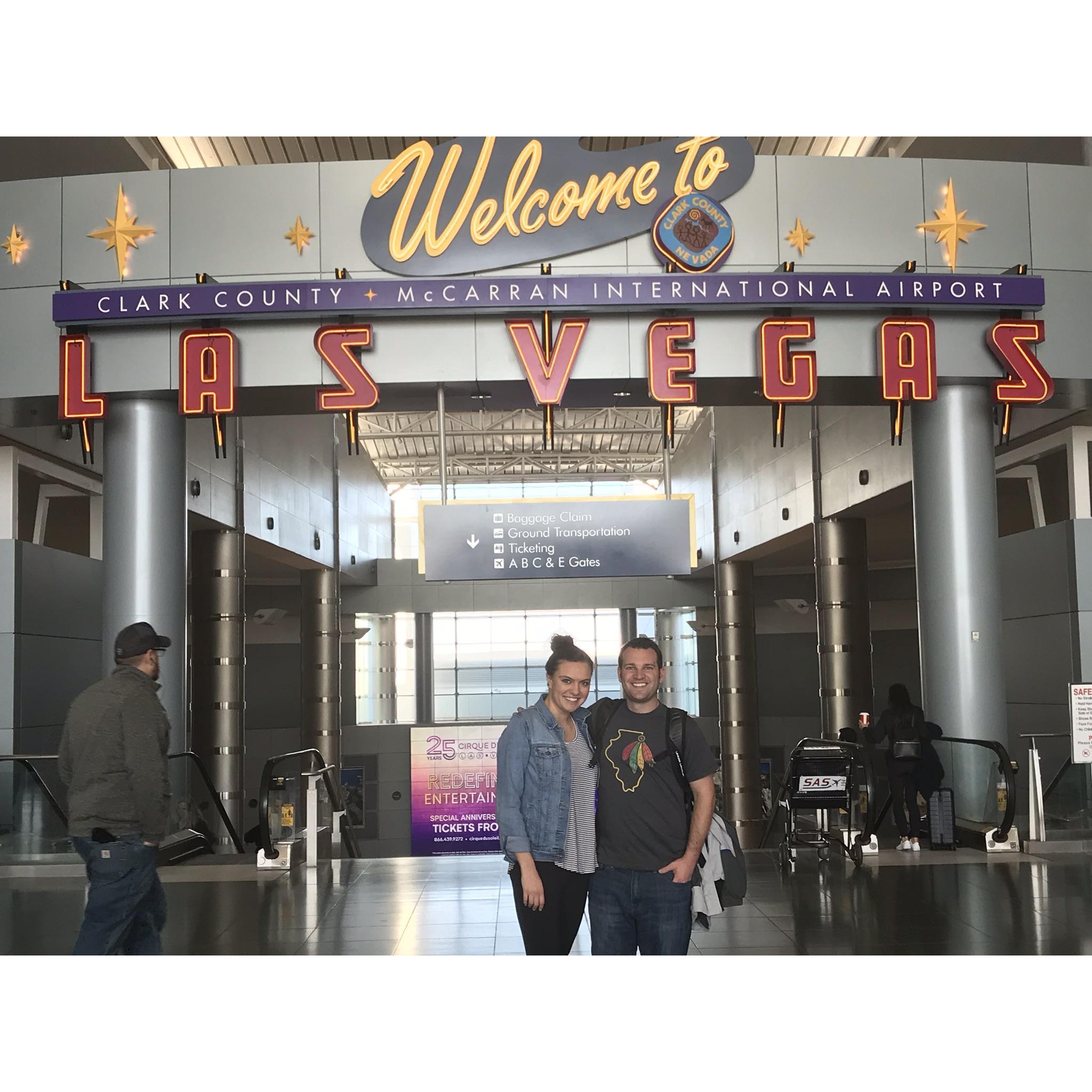 Nicole's most memorable moment: winning BINGO
Brennan's most memorable moment: "the dopest hotel room at the Palazzo with an awesome couch"