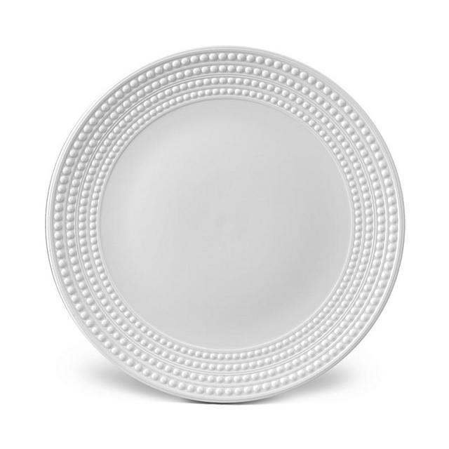 L'Objet - Perlee White Round Platter