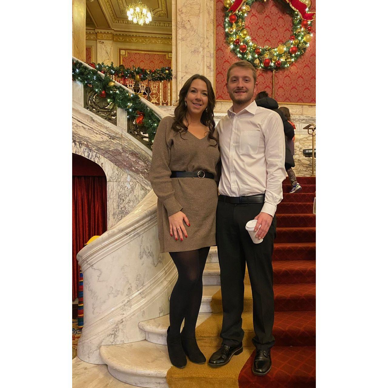 Enjoying the Nutcracker Ballet