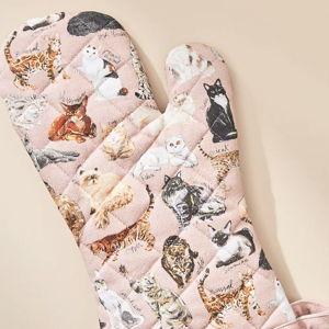 Cat Breeds A-Z Oven Mitt