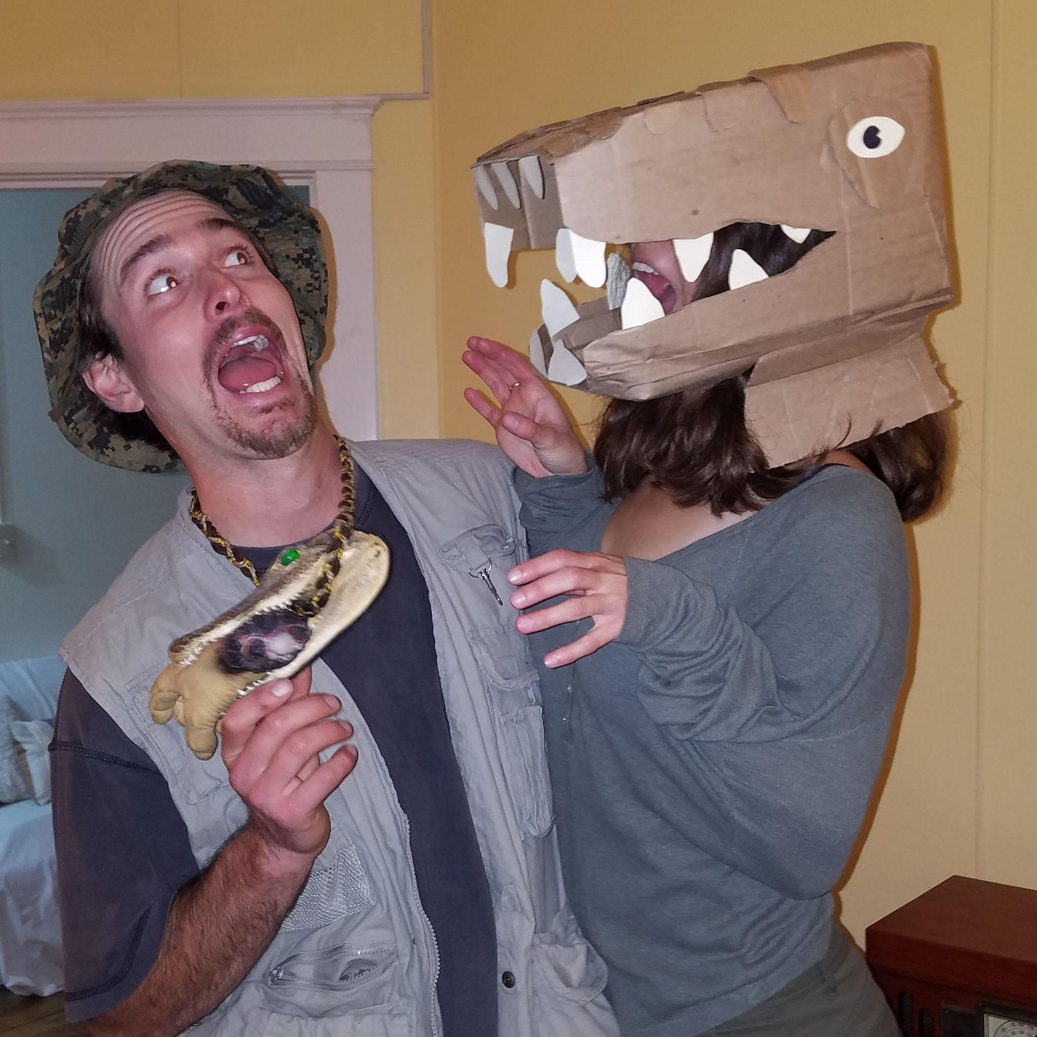 Halloween party at our friend Cat's home!