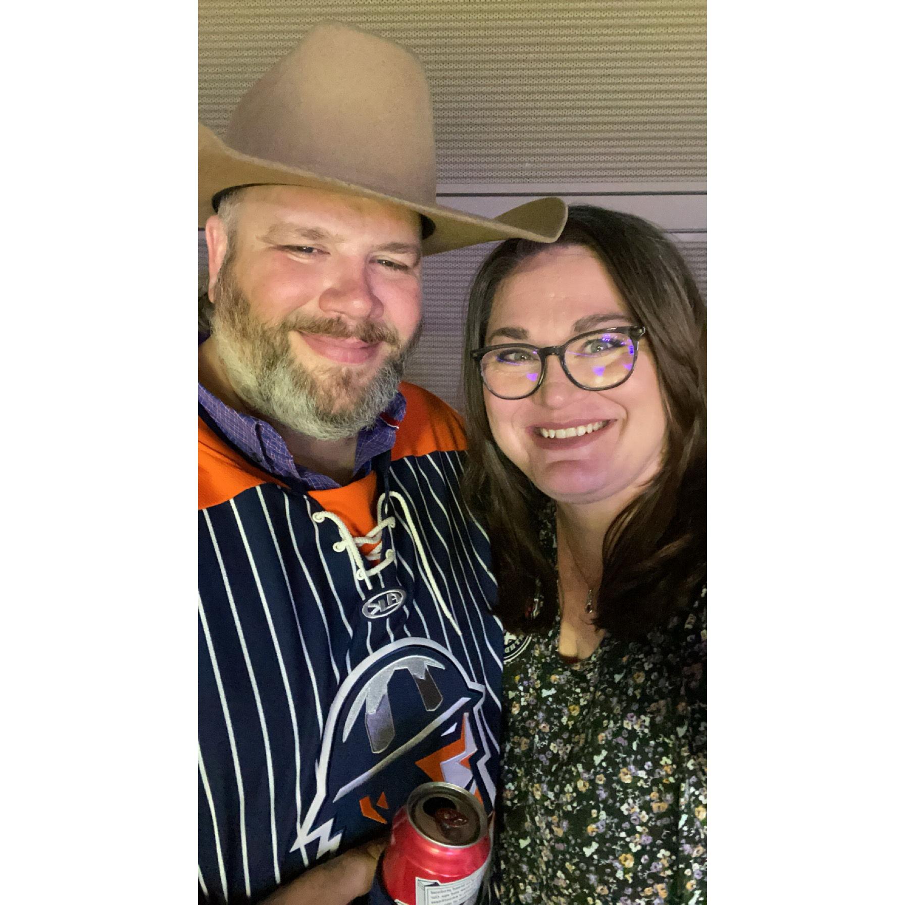 October 26, 2024: Kody's 40th Birthday Party at the Tulsa Oilers hockey game