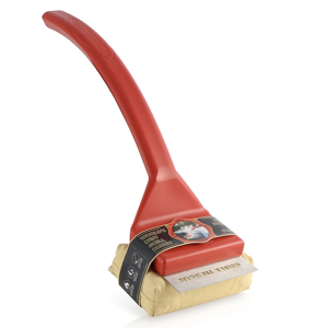 Grill Rescue Bristle-Free Steam Cleaning Grill Brush - Safe for All Grill Types, Heat-Resistant Kevlar Head, Perfect for Stainless Steel, Porcelain, Cast Iron Grates (Scraper Brush)