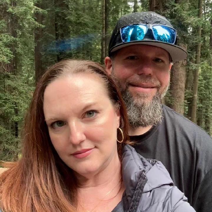 Celebrating Todd's 40th at Redwood Skywalk in Eureka, California. August 2023
