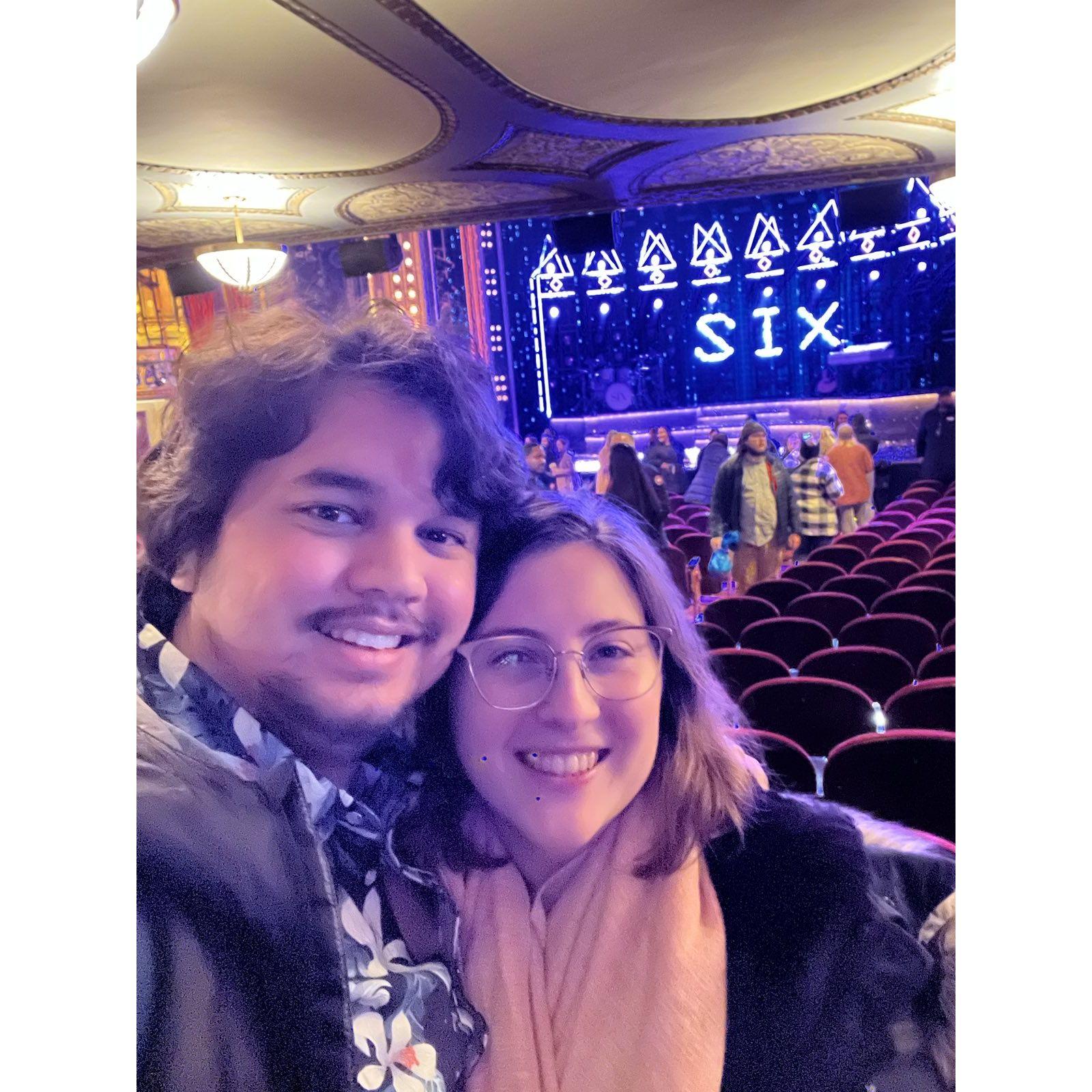 Seeing Broadway shows together