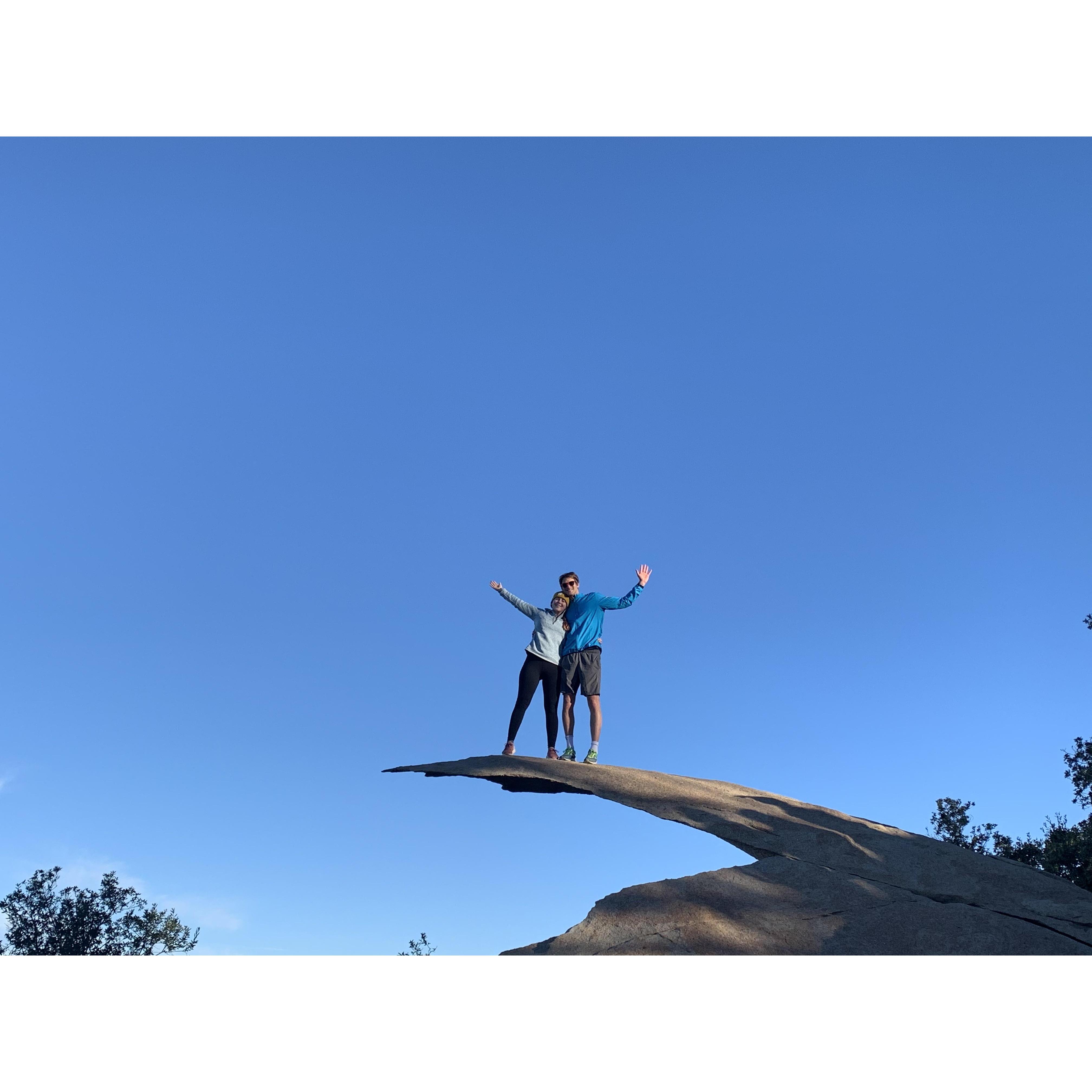 At Potato Chip rock.